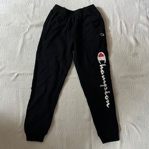 Champion Sweatpants, black, size kids large